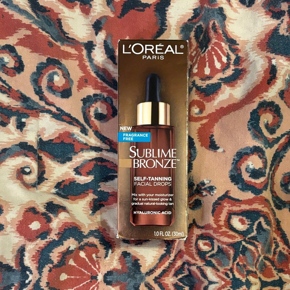 L'Oreal Sublime Bronze Self-Tanning Drops - Fragrance Free